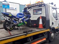 Motorbike recovery Dublin services.