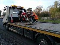 Motorbike recovery / Motorbike transport. Dublin towing services.